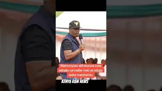 William kabogo has a strong message to rigathi Gachagua