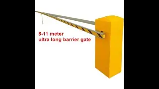 Ultra long arm barrier gate Trim