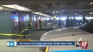 ELEVATOR DOOR MALFUNCTIONED