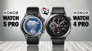 Honor Watch 5 Pro vs Honor Watch 4 Pro Smartwatch Comparison