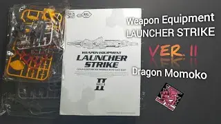 [RARE ITEM] Unboxing+Review : WEAPON EQUIPMENT LAUNCHER PACK for MG Launcher Strike Dragon Momoko.