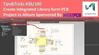 Create Library from Existing Project | Altium Designer Tips #26 | Sponsored by 
