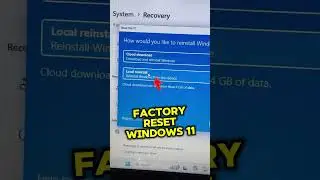 How to Factory Reset Windows 11 Laptop (2025 - Step-by-Step)