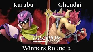 Ducato: Falchion - Kurabu (Captain Falcon) vs Ghendai (Bowser) - Winners Round 2