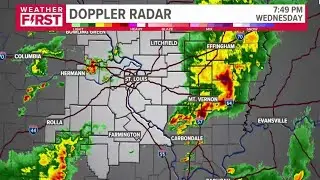 LIVE RADAR: Strong storms continue to move through St. Louis area