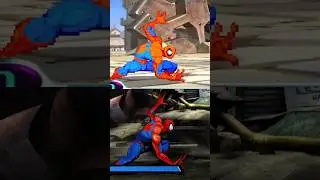 Marvel vs Capcom Graphics Comparison - Sprites vs 3D Models