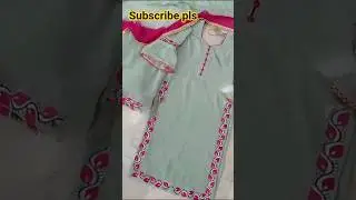 Latest Hand embroidery designs 2025#trending #shorts #embroidery #suit#punjabisong
