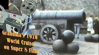 8mm Film Restored - Hawaii, Honolulu , Scotland, Loch Ness 1970 on Super 8 film - Reel 4 of 9