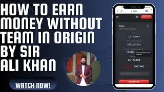 HOW TO EARN MONEY THROUGH ORIGIN LGNS | HOW TO EARN MONEY WITHOUT TEAM | ONLINE EARNING