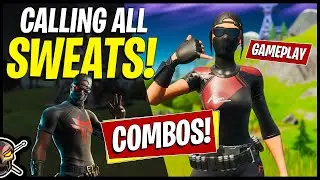 SCARLET COMMANDER + CRIMSON ELITE | Gameplay + Combos | Before You Buy (Fortnite Battle Royale)