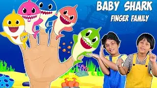 Baby Shark Finger Family | Kids Songs & Nursery Rhymes | #babyshark | Billion Kiddo