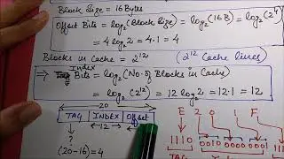 GATE 2015- Direct Cache Mapping - Cache Mapping Techniques, Computer Architecture