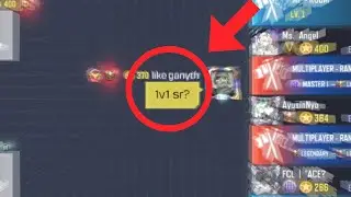 I 1v1'ed world chat as fake @GanythYT  in codm