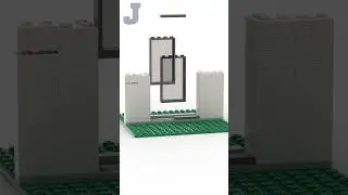 LEGO Sliding Door With Common Parts Speed Build #letsbuildlego