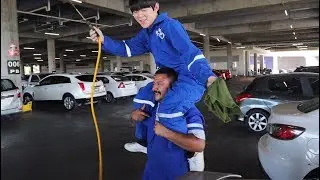 COREANO TRABAJANDO DURO EN MEXICO