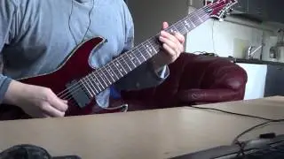 Moonsorrow - Pime&auml; guitar cover