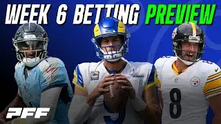 2025 NFL Week 6 Betting Preview | PFF NFL Show
