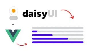 daisyUI Progress Bar for Vue.js