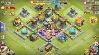 Castle Clash Gameplay With Angel