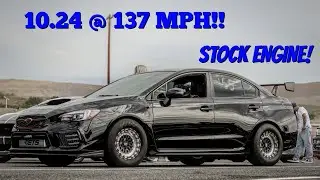 The Fastest STOCK ENGINE/ STOCK LOCATION Turbo STI!