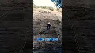 ROCK CLIMBING #shorts #ncc #army #gwalior #airforce #navy #youtubeshorts #training