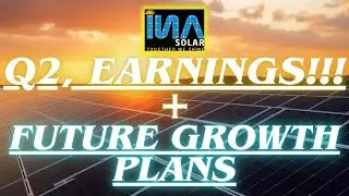 Insolation Energy Q2 Earnings+ MASSSIVE GROWTH PLANS !!!