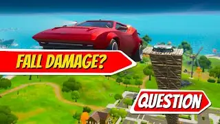 Does A Car Take Fall Damage? | FORTNITE Q&A