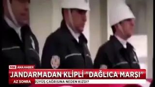 Jandarmadan klipli '' Dağlıca Marşı''