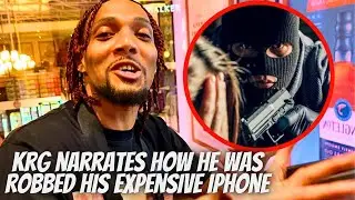 KRG Narrates How Thieves Robbed Him His Expensive iPhone / Speaks Out His Fight With Kibe & Kasipul