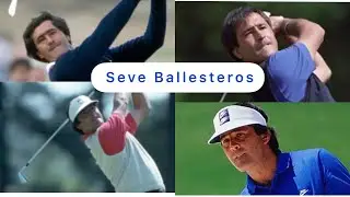 Seve Ballesteros swing compilation. #seveballesteros #golf