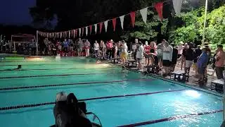 50-yard breaststroke, Hamilton Mill, 22 June, 2023