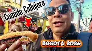Desastre de COMIDA😳CALLEJERA EN BOGOTA 2026 ? 