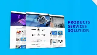 3D Website promo video || website Preview