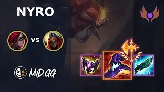 MID.GG: [ Nyro ] Katarina MID vs Zed | EUW MASTER | LOL Season 2025