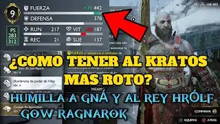 ¿COMO TENER AL KRATOS MAS ROTO EN GOD OF WAR RAGNAROK?😎 HUMILLA A TODOS 🤣🤣😴😴