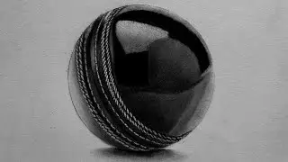 How to Draw Realistic Cricket Ball | olympic | game | sports