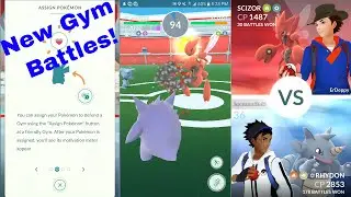 Pokemon Go Gen 2 New Gym Battle & Gym Mechanics!