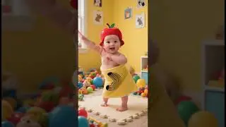 Baby shark #babyshark  #aibabydance #aidance #babydance #chickenbanana