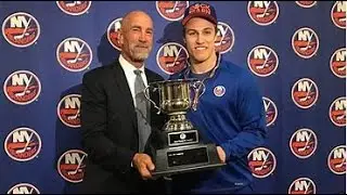 Which New York Islander is the 2020 Nystrom Award Winner