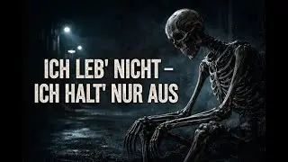 Ich Leb&rsquo; Nicht &ndash; Ich Halt&rsquo; Nur Aus | Melancholischer Deutschrap