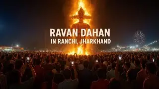 Ranchi का अनोखा रावण दहन #2025| Jharkhand Dussehra Celebration in Rain 