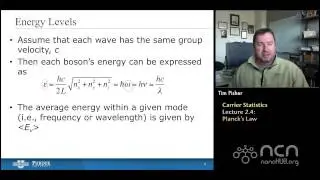 nanoHUB-U Thermal Energy at the Nanoscale L2.4: Carrier Statistics - Planck's Law