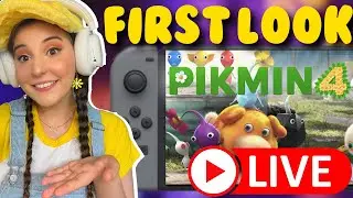 🔴 FIRST LOOK at PIKMIN 4...is it a Cozy Game?