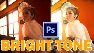 How To Edit Photo Bright Tone - Photo Model Editing - Photoshop Tutorial