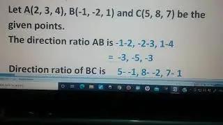 Q 4 Solutions to NCERT Plus Two Text Book Exercise 11.1 in THREE DIMENSIONAL GEOMETRY Q 4