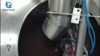 Chocolate coating machine for nuts round balls #shorts