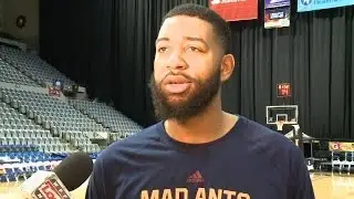 Christian Watford full interview at Mad Ants practice 1/5/17