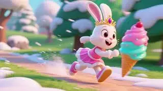 🍦❄️ Elsa&rsquo;s Ice Cream Bunny: Run So Fast for the Sweetest Adventure! 🐰💨