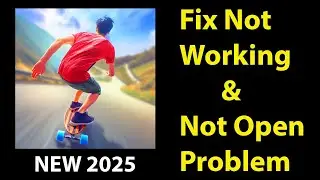 How To Fix Downhill Racer App Not Working |Downhill Racer   Not Open Problem | PSA 24