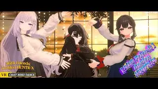 [With Friends] Golden HUNTR/X [ VRCHAT MMD DANCE ]